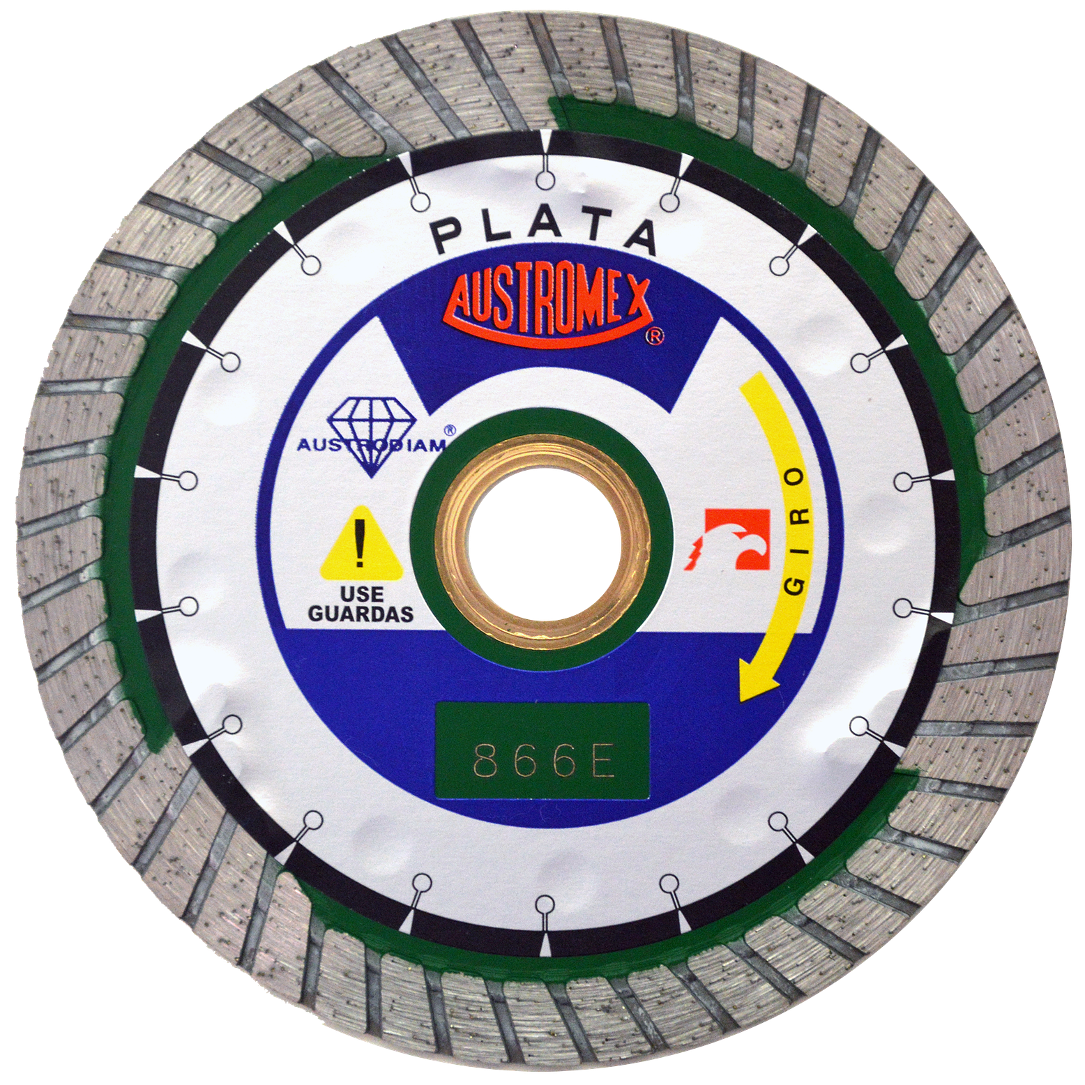 DISCO DE DIAMANTE DE 110 X 2.2 X 22.23 MM PARA CORTE EN SECO DE GRANITO Y OTRAS PIEDRAS DURAS 1