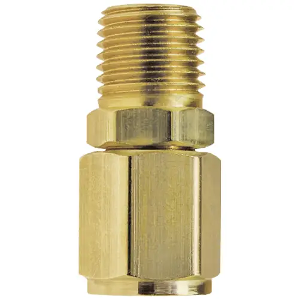 ADAPTADOR 1/4 NPT HEMBRA A 1/4 ROSCA RECTA 1