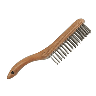 CEPILLO RECTANGULAR ALAMBRE BRONCE