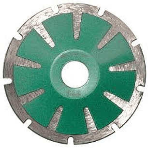 DISCO DE DIAMANTE DE 115 X 4 X 22.2 MM PARA CORTE DE GRANITO, MÁRMOL Y CONCRETO