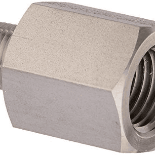 ADAPTADOR 1/8 NPT HEMBRA A 1/4 ROSCA RECTA