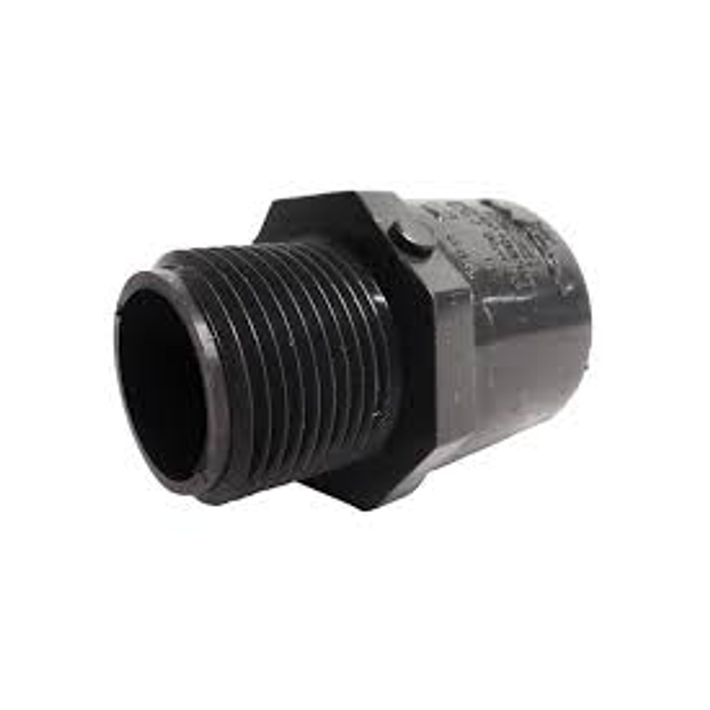 ADAPTADOR PVC DE 1 1/4 NPT CED. 80 MACHO 1
