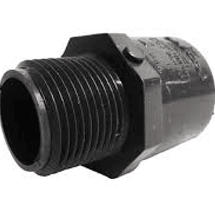 ADAPTADOR PVC DE 1 1/4 NPT CED. 80 MACHO