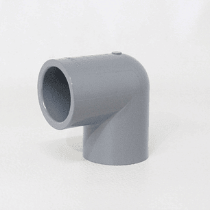 CODO 90° CPVC INDUSTRIAL CEM CED 80 4