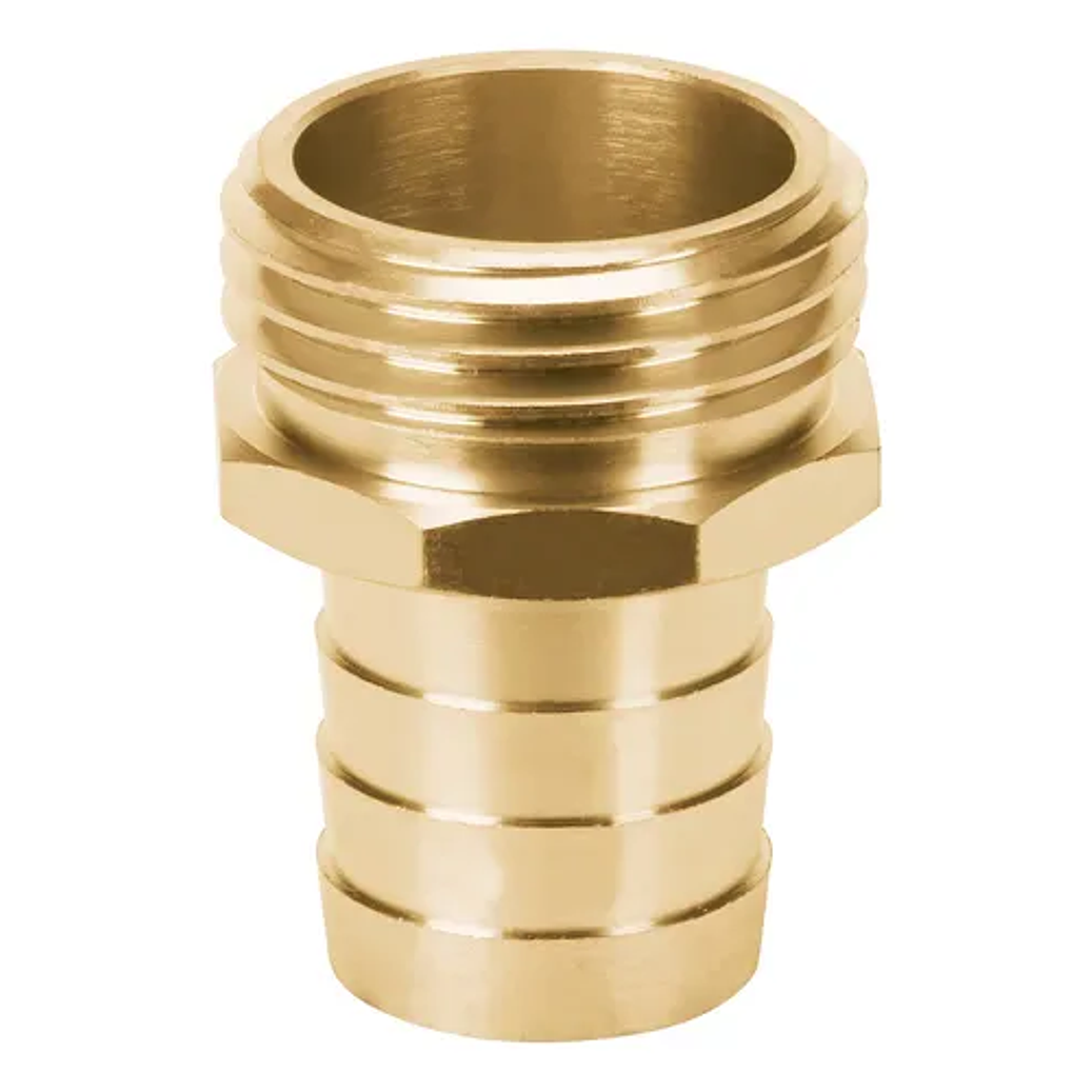 CONEXIÓN DE LATON MACHO 3/4 1