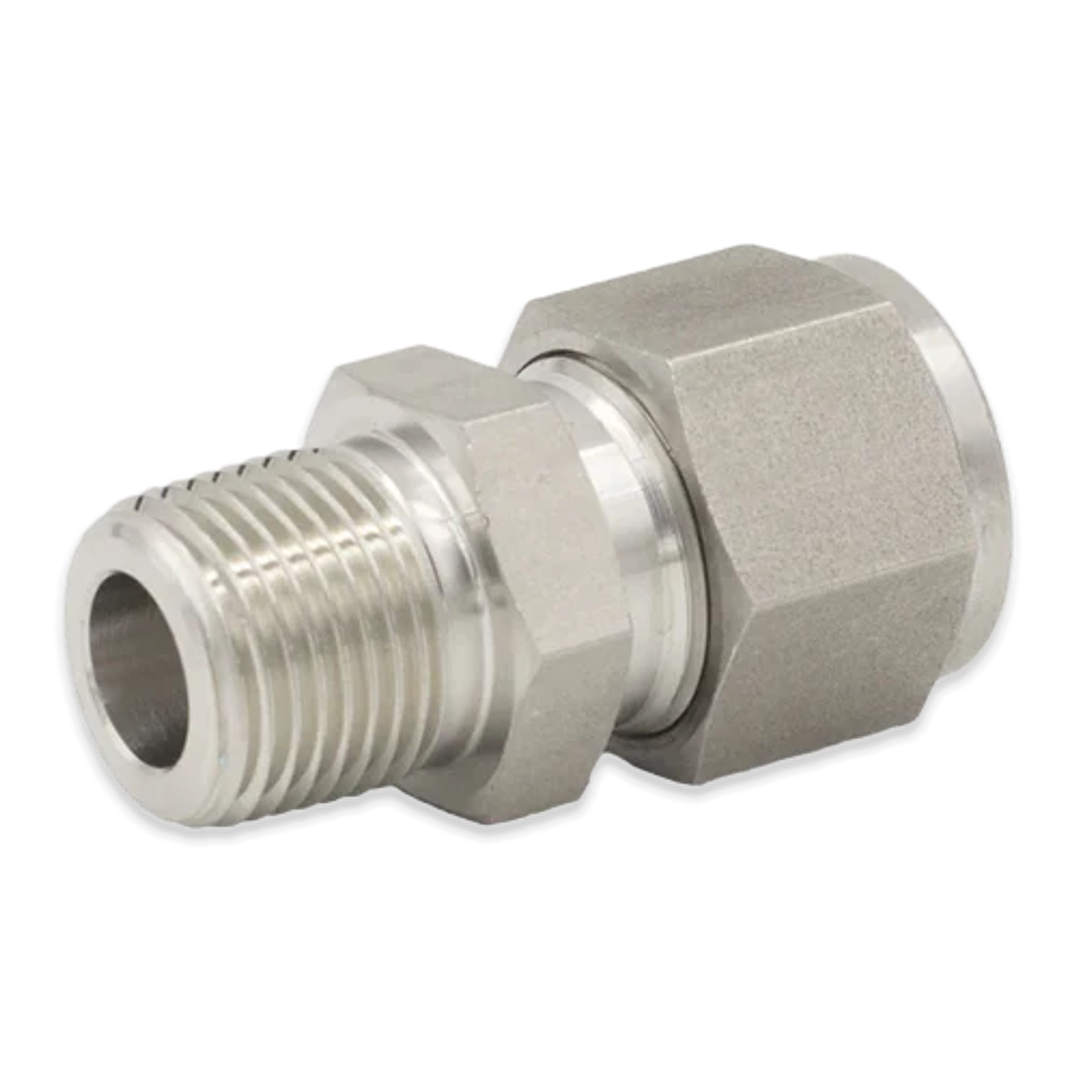 ADAPTADOR RECTO DE 12 MM TUBING A 1/2 NPT 1