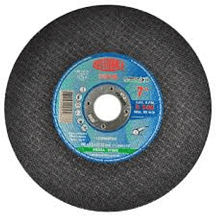 DISCO ABRASIVO DE 180 X 3.5 X 22.23 MM PARA CORTE DE PIEDRA, AZULEJO, MÁRMOL Y CONCRETO