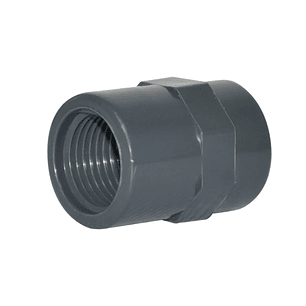 COPLE DE PVC INDUSTRIAL CEMENTAR CED80 1/2