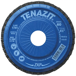DISCO ABRASIVO LAMINADO 41/2X7/8. G 60