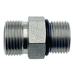 ADAPTADOR RECTO MACHOS CARA PLANA DE 1/2” A 3/8”