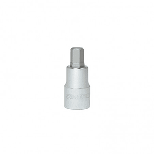 Dado con punta hexagonal métrico cuadro de 1/2