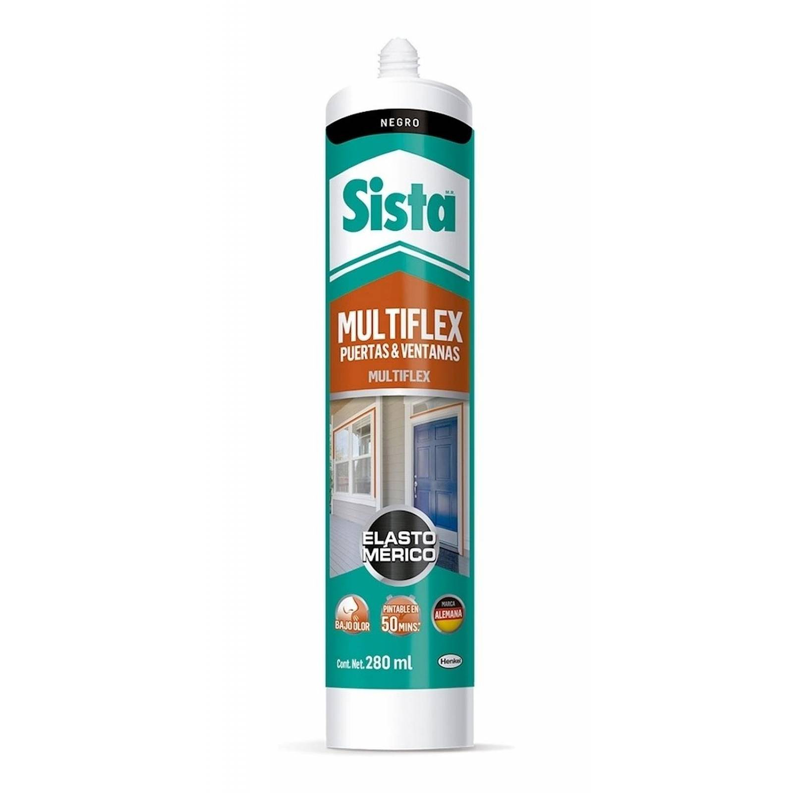 SELLADOR NEGRO 280 ML SISTA ELASTOMERICO 1