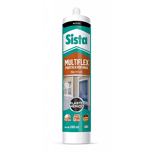 SELLADOR NEGRO 280 ML SISTA ELASTOMERICO