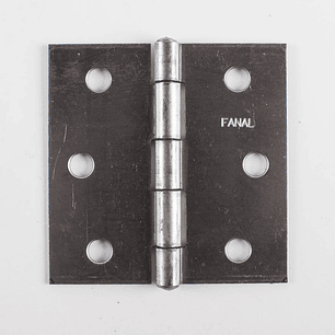 BISAGRA PERNO REMACHADO ACERO 3''