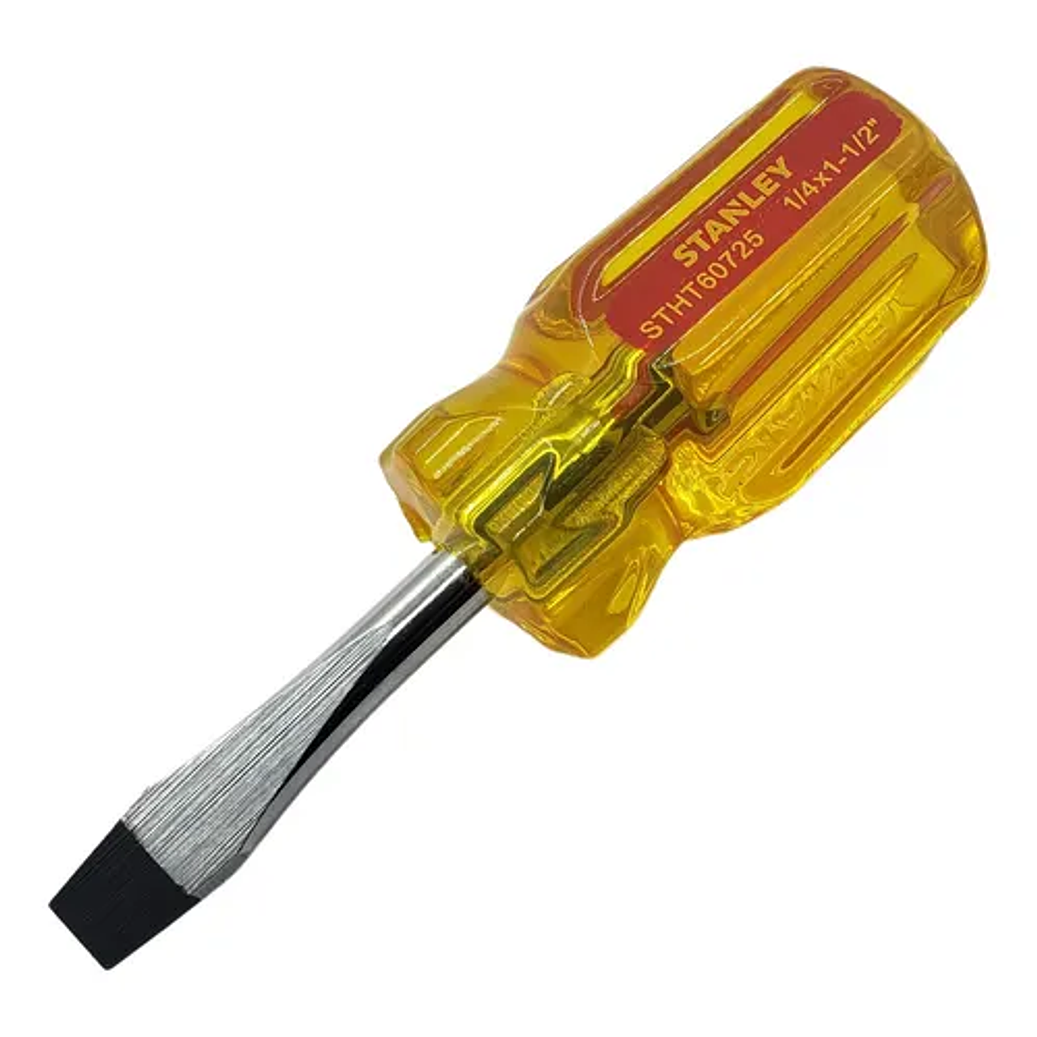 DESARMADOR PLANO 1 1/2 X 1/4 INDUSTRIAL 1