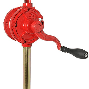 Bomba extractora giratoria para químicos, suministro 5 Lt por 20 giros