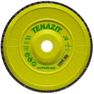 DISCO ABRASIVO LAMINADO 7 X 7/8 G60