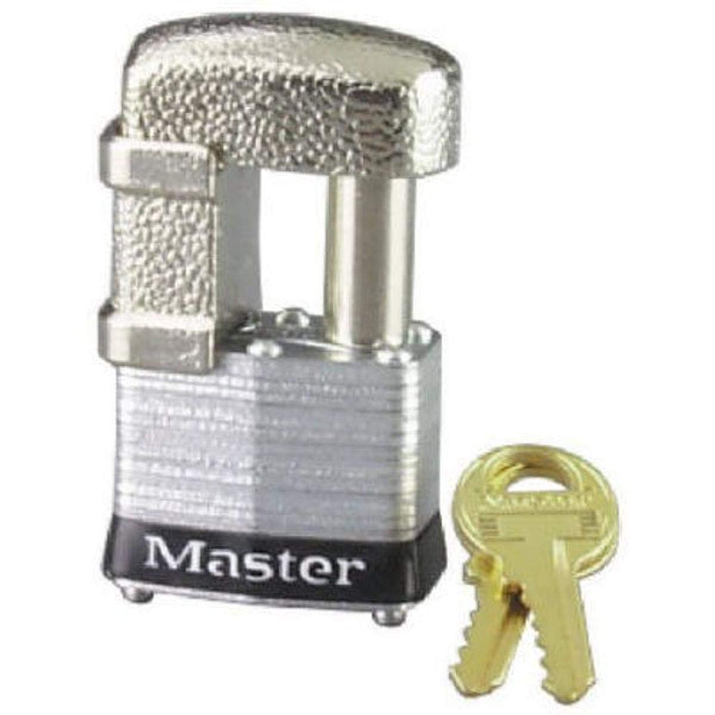 CANDADO DE LLAVE MASTER LOCK, ACERO INOXIDABLE, GANCHO DE HOMBRO 1