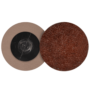 DISCO DE LIJA GRANO 24''   2'' OD   DISCO DE CAMBIO RAPIDO 2