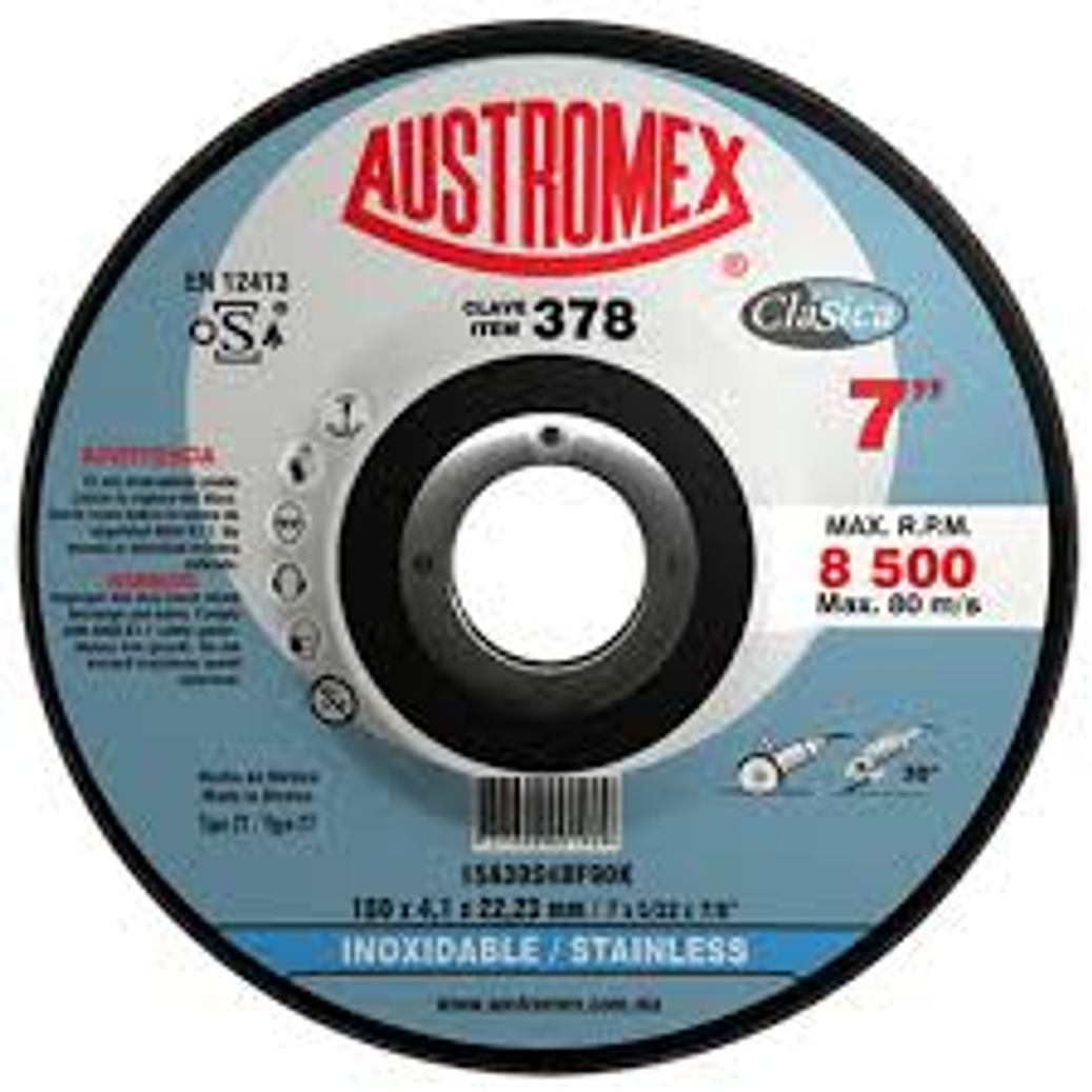 DISCO ABRASIVO DESBASTE 7