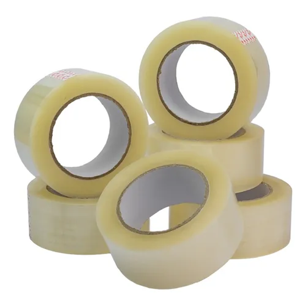 CINTA TRANSPARENTE #183T DE 24MM X 50MM TUK   CAJA CON 48 PIEZAS 1