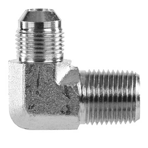 ADAPTADOR CODO 90 DE 1/4 JIC 37 A 3/8 MACHO NPTF