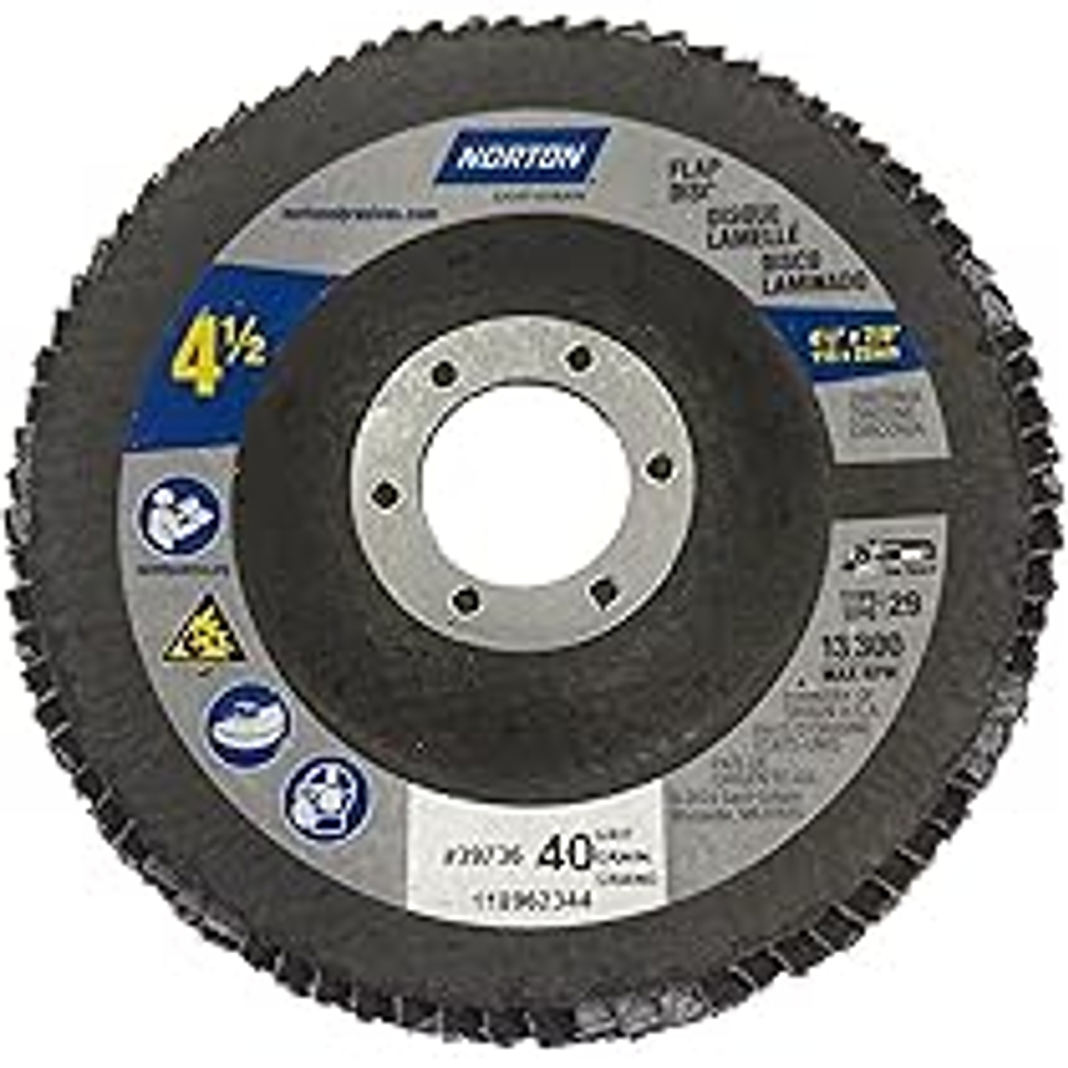 DISCO DE LIJA LAMINADO 7 X 7/8 A60 1