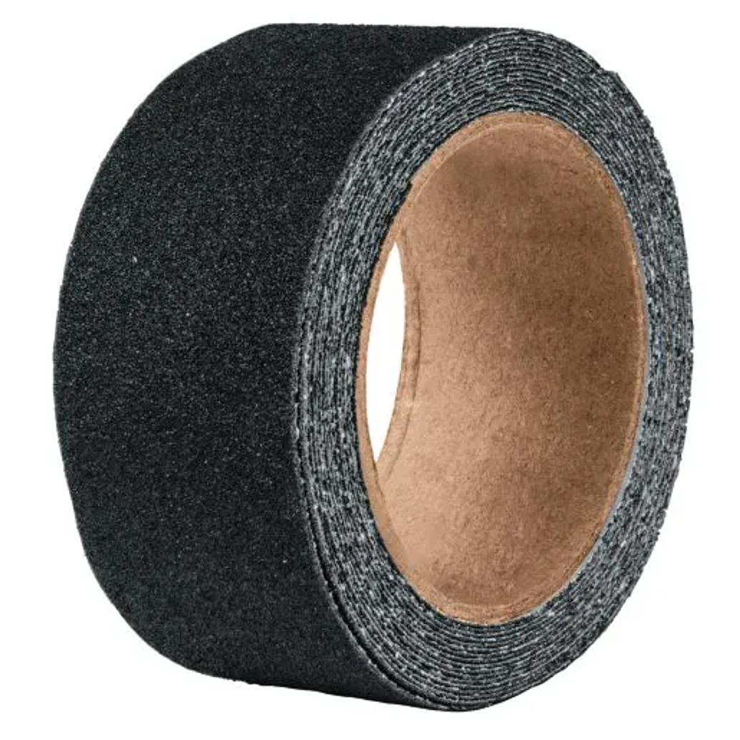 CINTA DE 5 METROS NEGRA ADHESIVA ANTIDERRAPANTE EN ROLLO 1