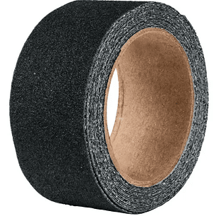 CINTA DE 5 METROS NEGRA ADHESIVA ANTIDERRAPANTE EN ROLLO