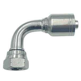 ADAPTADOR CODO 90° HEMBRA GIRATORIA CONO 60 A CONETOR RECTO ROSCA CONO 60