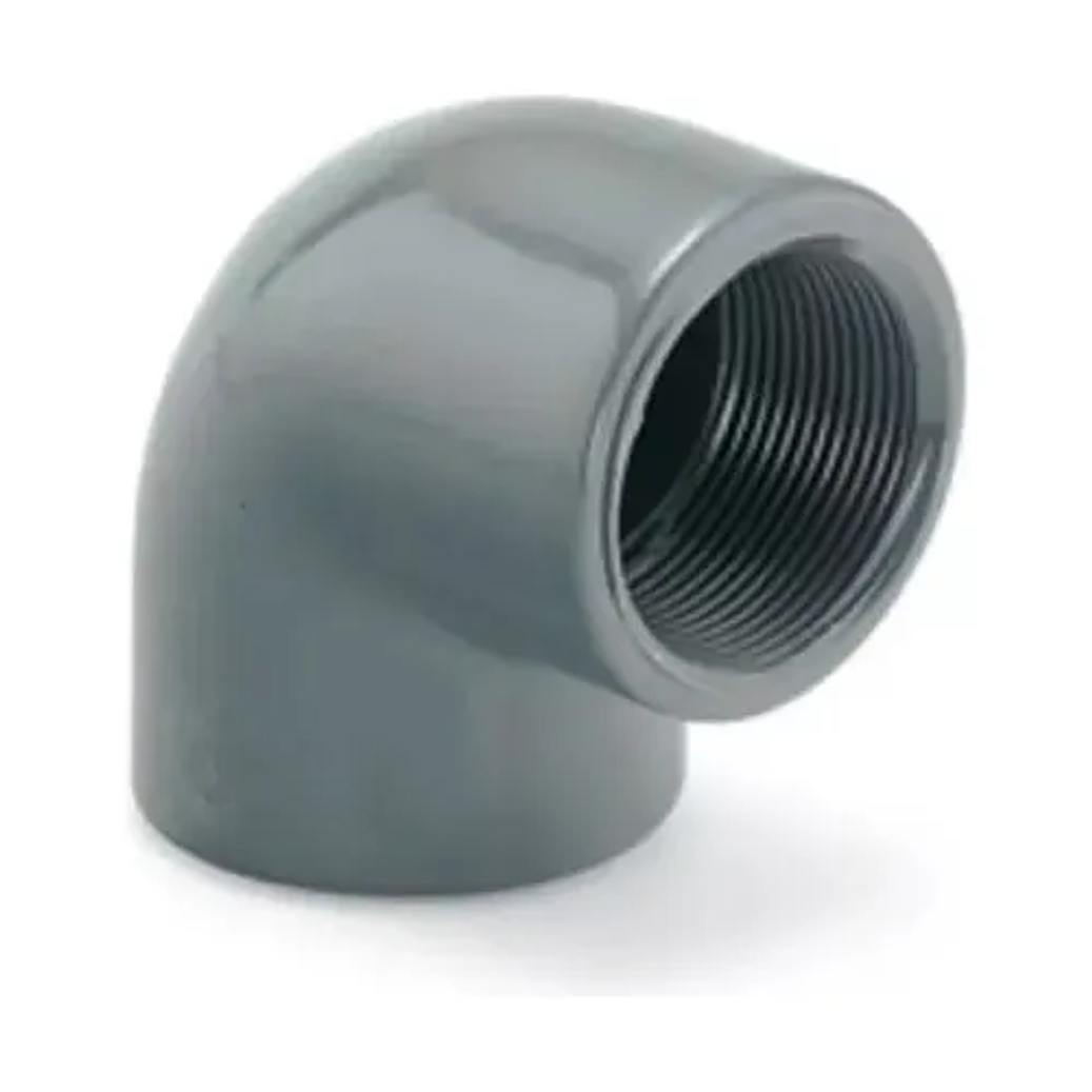 CODO DE 3/4 X 90 PVC ROSCADO C 80 1
