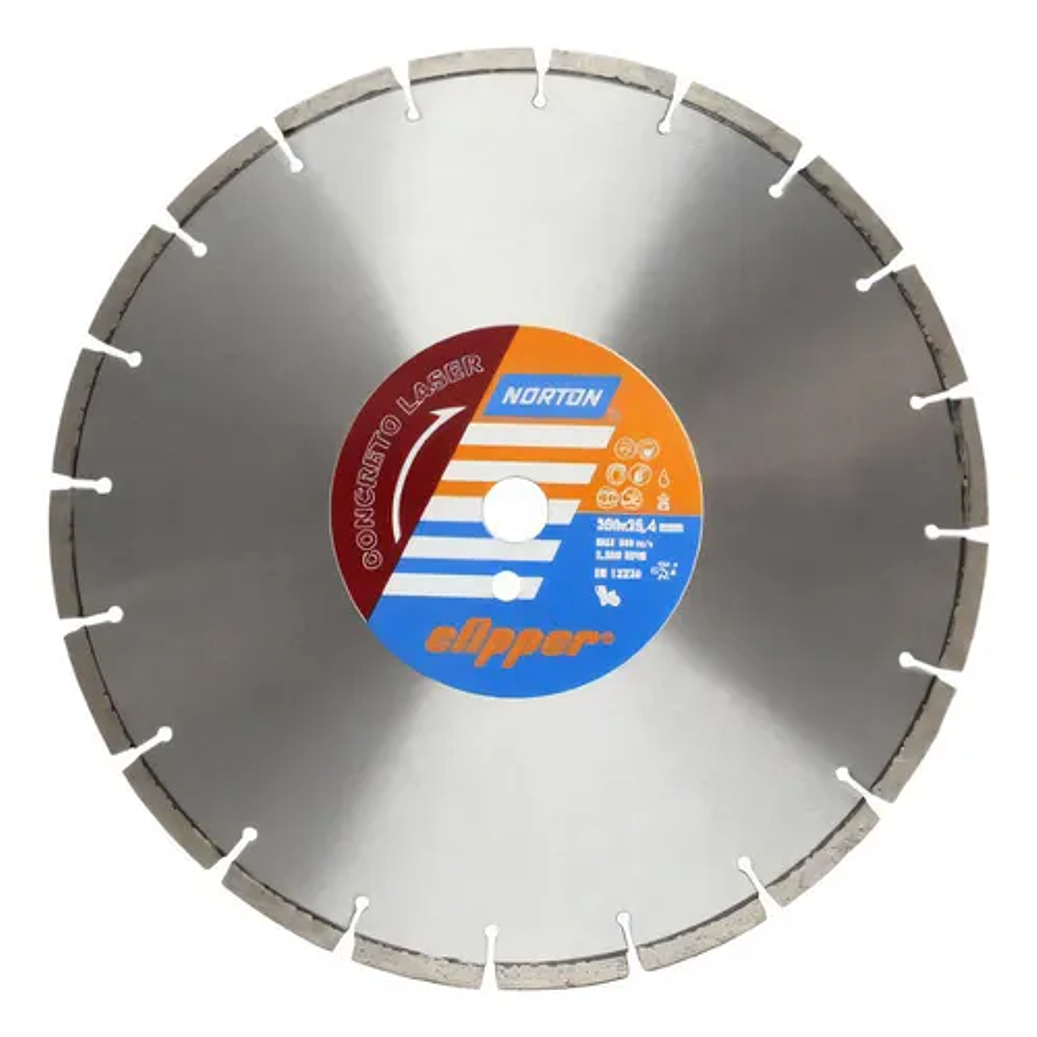 DISCO ABRASIVO CORTE CONCRETO 350 X 4 X 25.4 1