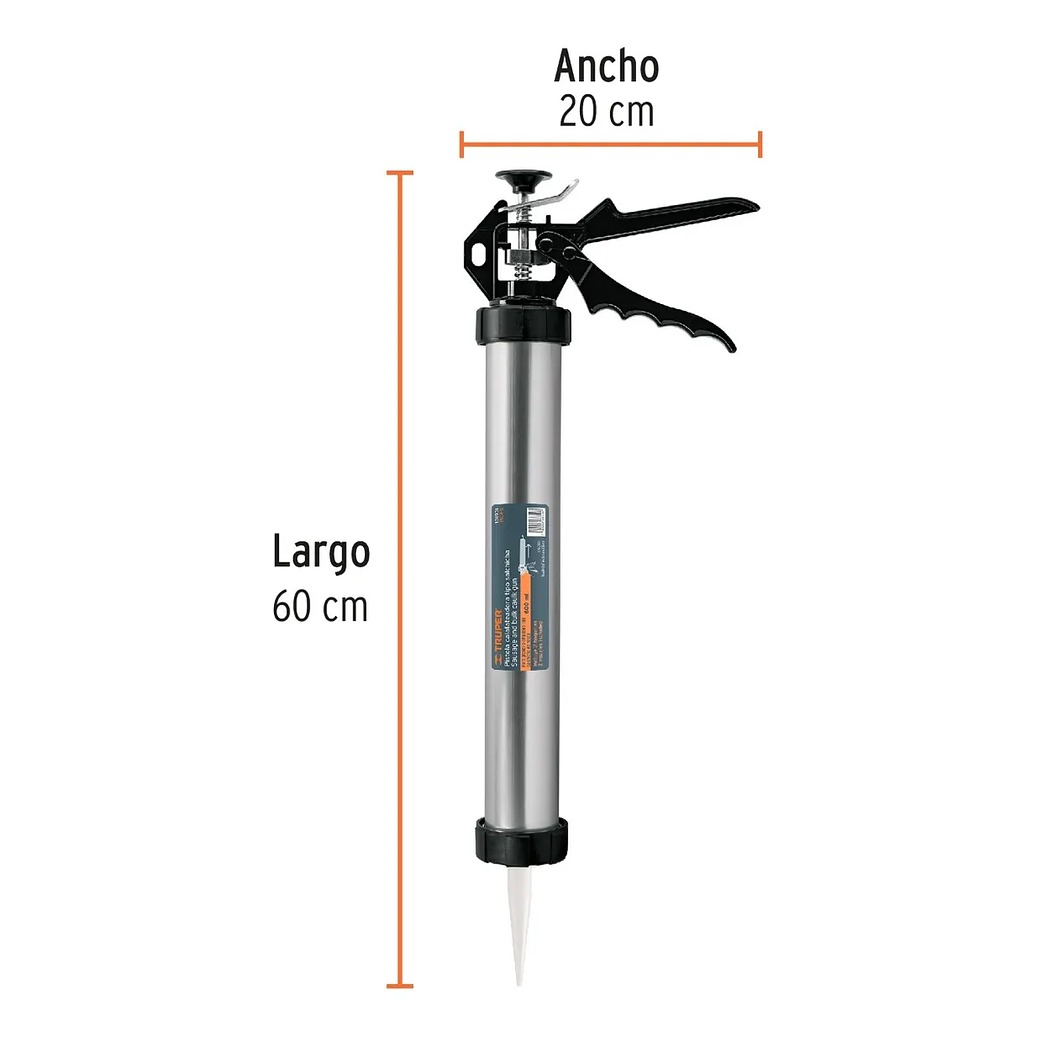 PISTOLA CALAFATEADORA PARA SALCHICHA DE 600 ML PICA-S 3