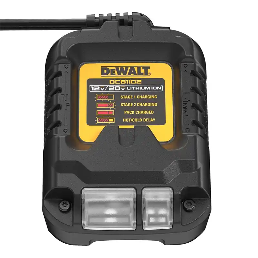 CARGADOR DE 2A 12V / 12V DEWALT DCB1102 1