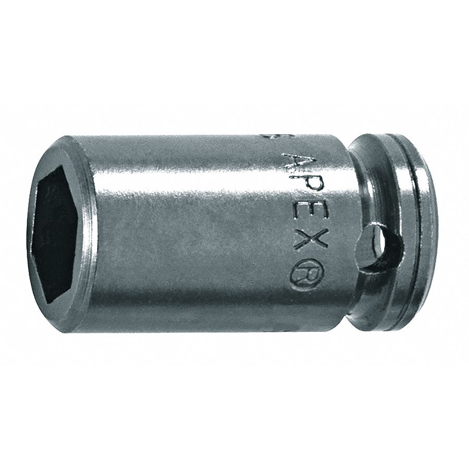 APEX 7/16” DADO DE IMPACTO ESTANDAR DE 6 PUNTOS IMPULSION CUADRADO DE 3/8” 3114  1