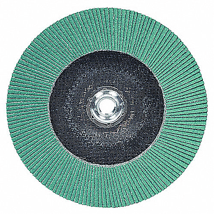 DISCO ABRASIVO LAMINADO FLAP GRANO 40 577F