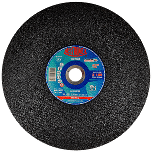 DISCO ABRASIVO DE 300 X 3.5 X 25.40 MM PARA CORTE DE TODO TIPO DE ACERO, HIERRO Y VARILLA