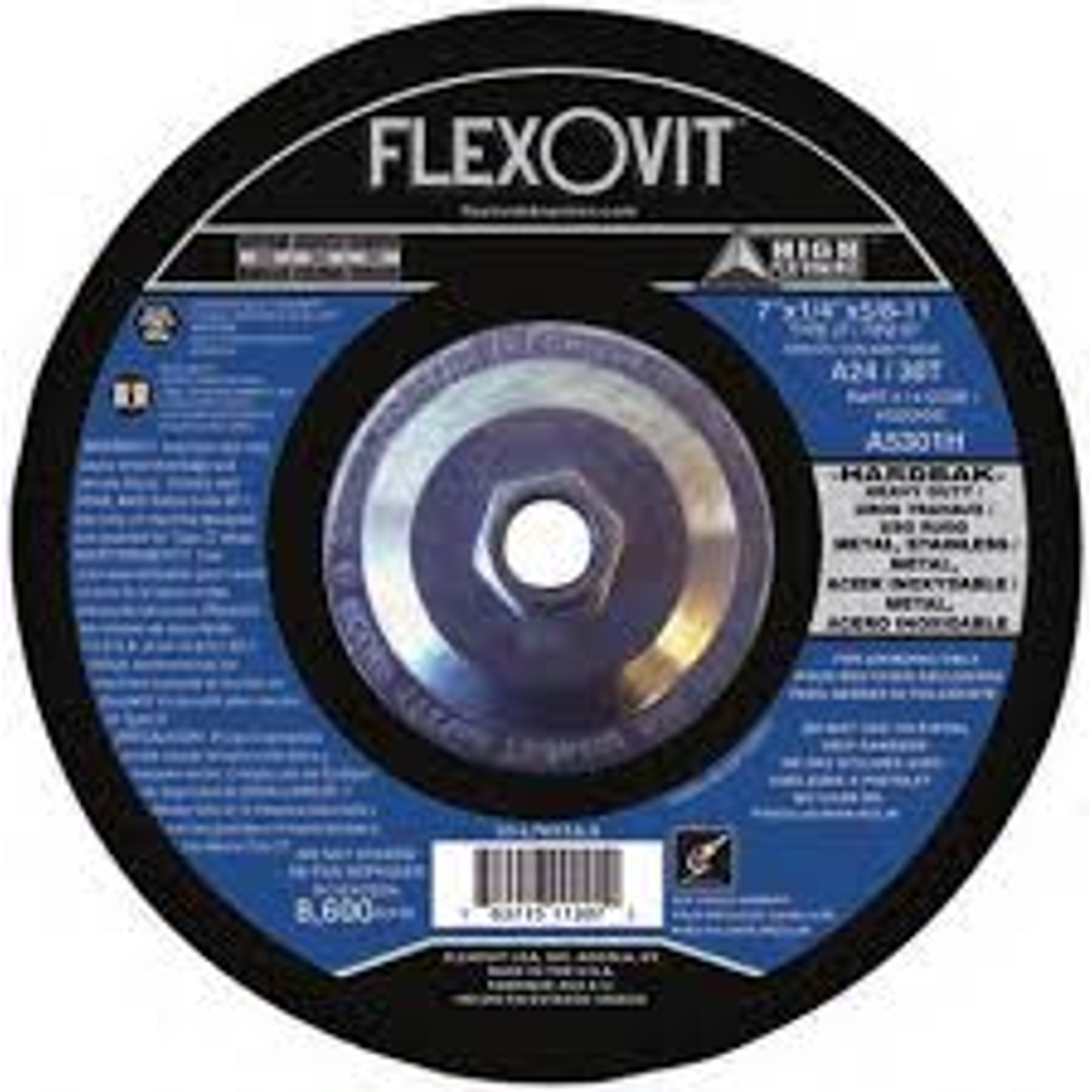 DISCO DE LIJA QUICK SPIN 4 X 5/8 A60 1