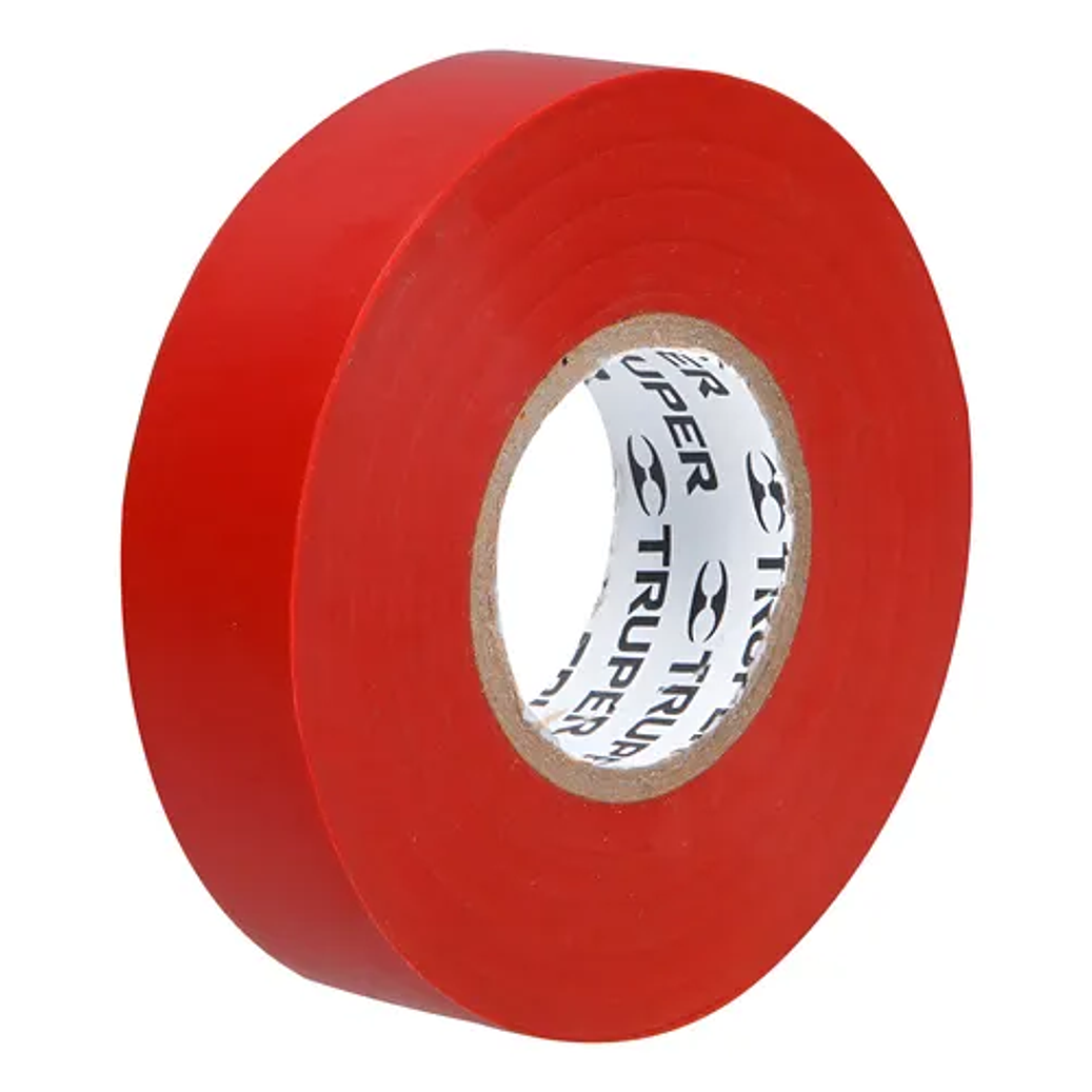 CINTA DE AISLAR # 33, 18M, ROJA 1