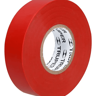 CINTA DE AISLAR # 33, 18M, ROJA