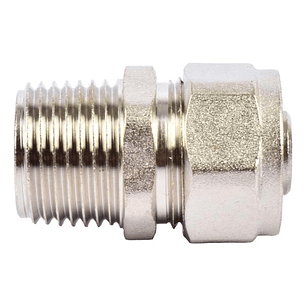 ADAPTADOR CODO MACHO DE 1/2 FLER A 5/8 ROSCA RECTA