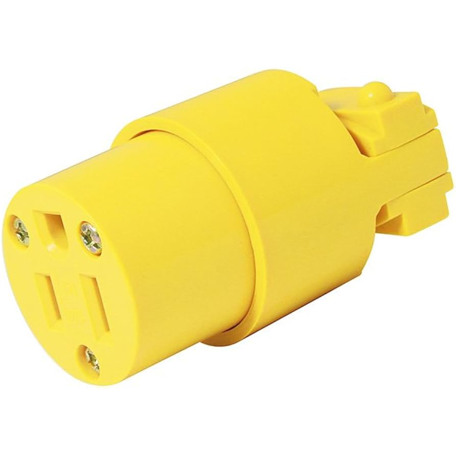 CONTACTO BLINDADO CON ABRAZADERA PLASTICA ATERRIZADO 15A 127V 1