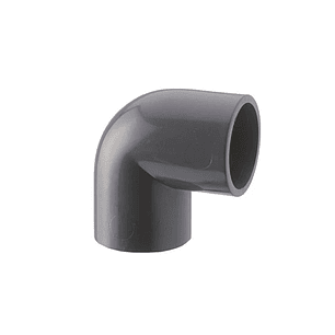 CODO 90° PVC 1 SOCKET PARA CEMENTAR SXS C 80 LASCO PART # 806 010