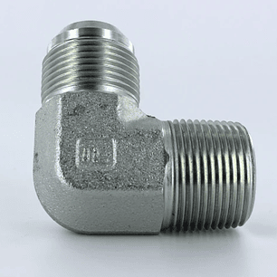 ADAPTADOR CODO MACHO DE 3/4 FLER A 1/2 ROSCA RECTA