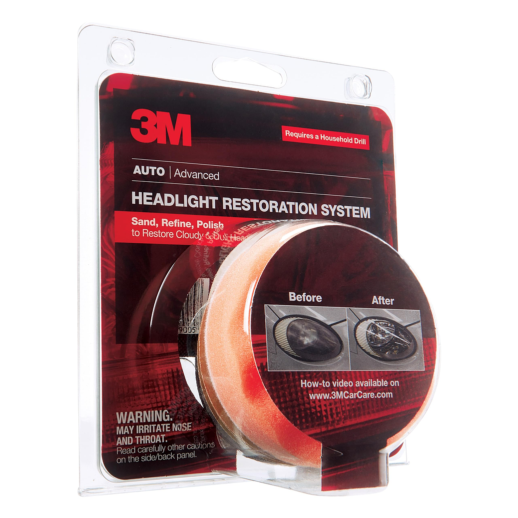 AUTO ADVANCED KIT RESTAURADOR DE FAROS 3M  1