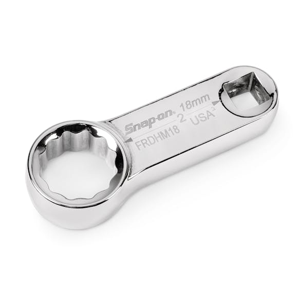 ADAPTADOR DE TORSIÓN ESTÁNDAR DE 18 MM, MÉTRICO, DE 12 PUNTOS Y CON ACCIONAMIENTO DE 3/8