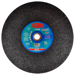 DISCO ABRASIVO DE 350 X 3.5 X 25.40 MM PARA CORTE DE TODO TIPO DE ACERO, HIERRO Y VARILLA