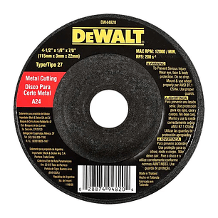 DISCO ABRASIVO CORTE DE METAL