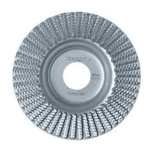 DISCO DE METAL DE 100 X 22.2 MM PARA DESBASTE DE MADERA.