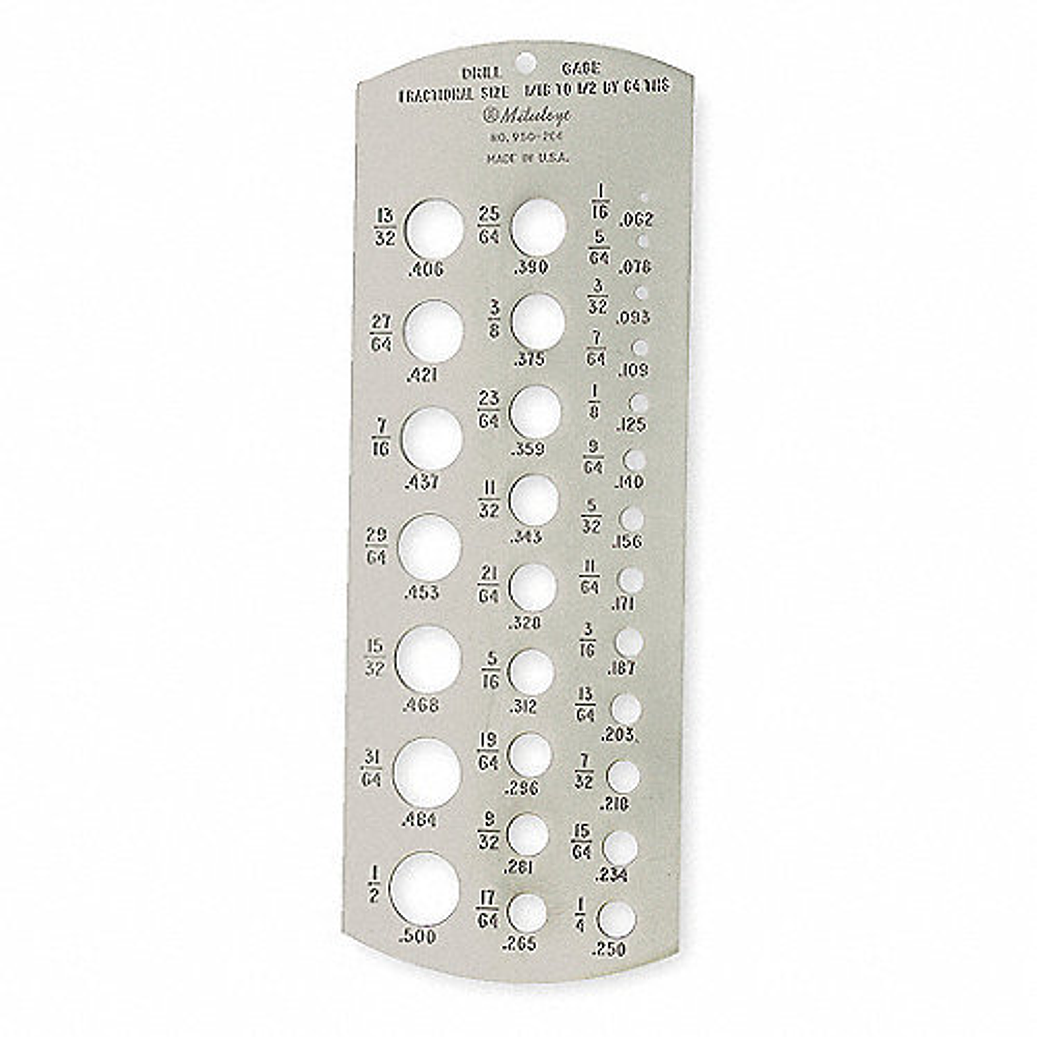 CALIBRADOR DE BROCAS 286 1